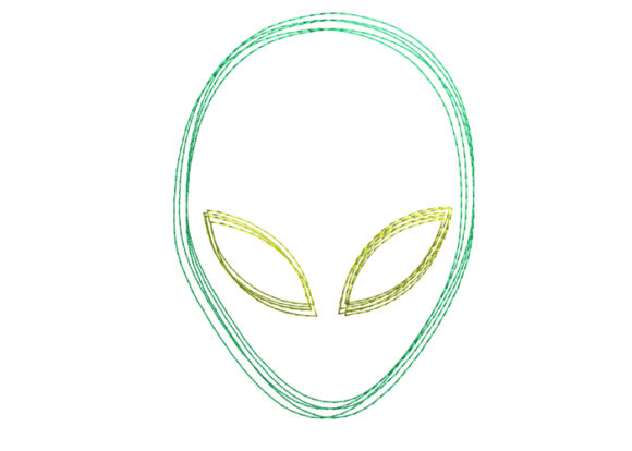 Alien Scribble Stitch Review for Apparel Projects