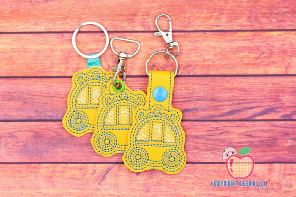 Baby Carriage ITH Key Fob Pattern Review