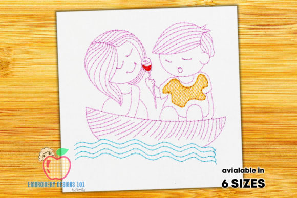 Boy Propose Girl with Rose Quick Stitch Review