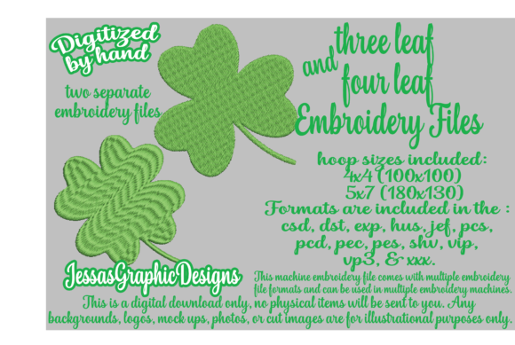 Clovers Two Pack Embroidery Review