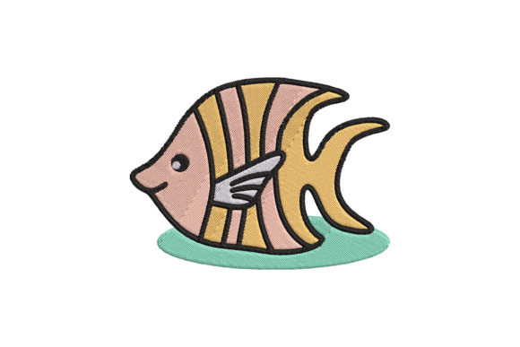 Cute Animal Fish Cartoon for Seasonal Gifts