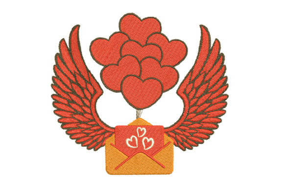 Envelope with Heart and Wings Review