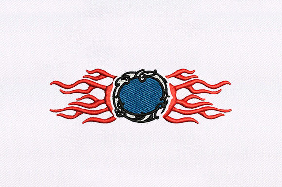 Fire Logo Machine Design Review for Seasonal Embroidery