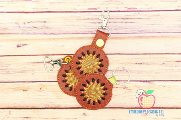 Kiwi Fruit ITH Snaptab Keyfob Design Review