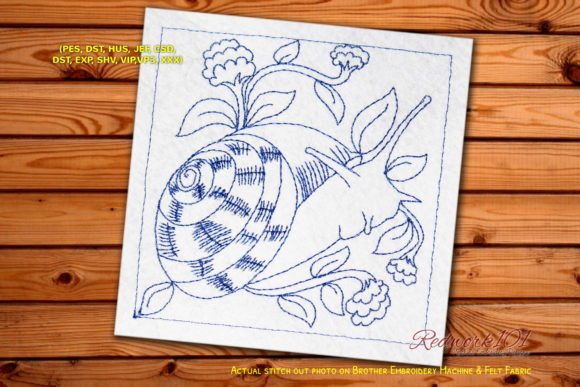 Milk Snail Embroidery Design Review