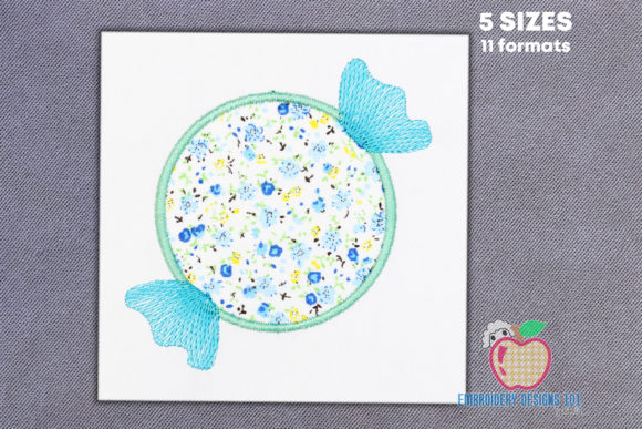 Monogram Candy Applique Pattern Review for Seasonal Use