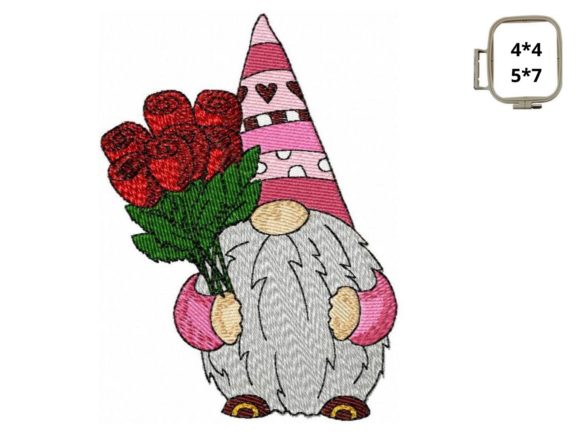 Valentine s Gnome with Roses Review